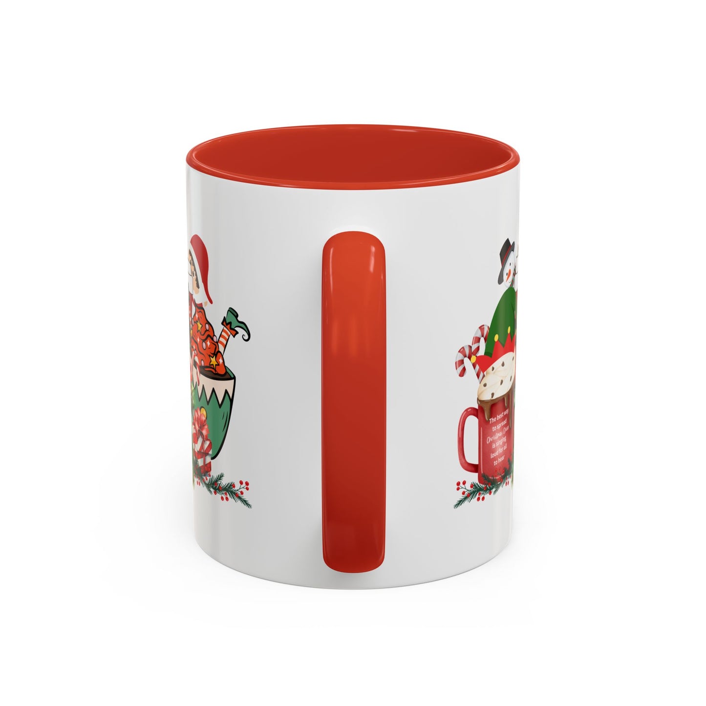 Cute Christmas Movie Nostalgic Quote | Christmas Gift | Funny Christmas Gift | 2000s Nostalgia |11oz Accent Mug | 15oz Accent Mug