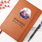 Scenic Nature Themed Remember Your Why Leather Journal