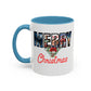 Merry Christmas Nostalgic Movie Poster Mug | 11oz | 15oz | Christmas Gift | Funny Christmas Gift | Accent Mug