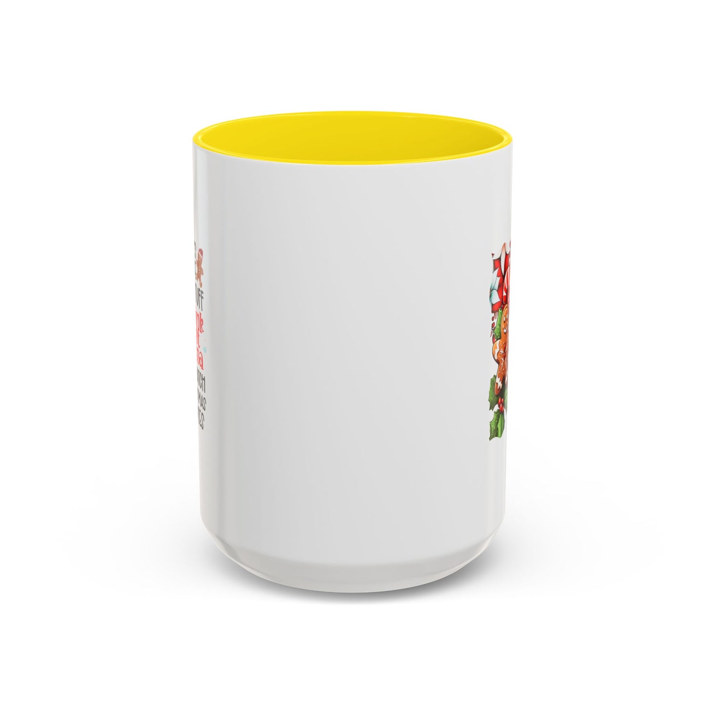 Cute Gingerbread Christmas Mug | Christmas Gift Idea | Christmas Movie Watching Mug | 11oz Accent Mug | 15oz Accent Mug | Gift Idea