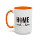 Male Football Home Sweet Home Mug | Sports Mug |11oz Accent Mug | 15oz Accent Mug | Football Mug