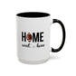 Football Home Sweet Home Gift | Sports Mug |11oz Accent Mug | 15oz Accent Mug | Football Mug