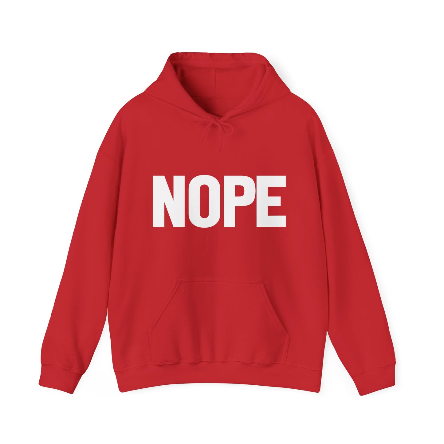 NOPE Unisex Hoodie | Motivational Gift For Her | Inspirational Quote