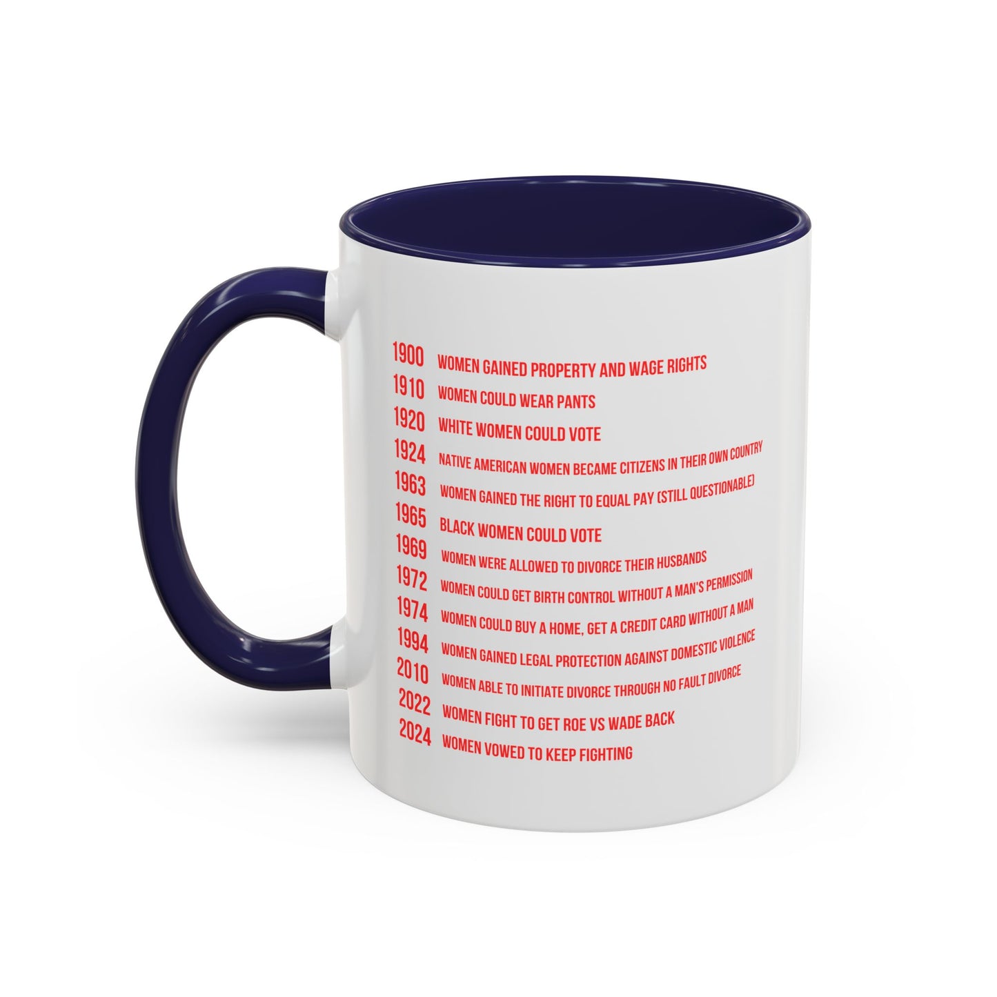 Women's Rights Mug | Viral Feminist Mug | Election Mug | Viral Mug Quote | 11oz Accent Mug | 15oz Accent Mug