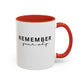 Remember Your Why Inspirational Quote Gift | Motivational Quote Gift | Ceramic Mug | 11oz Accent Mug | 15oz Accent Mug