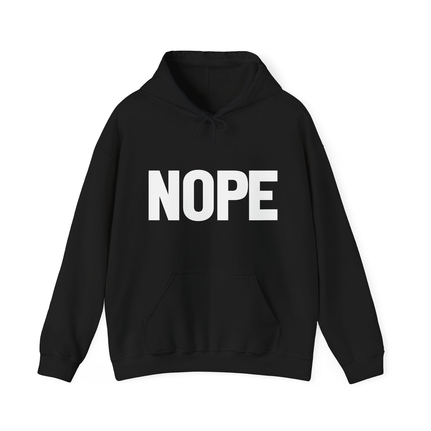 NOPE Unisex Hoodie | Motivational Gift For Her | Inspirational Quote
