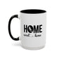 Female Soccer Player Home Sweet Home Mug | Soccer Gift | Sports Mug |11oz Accent Mug | 15oz Accent Mug