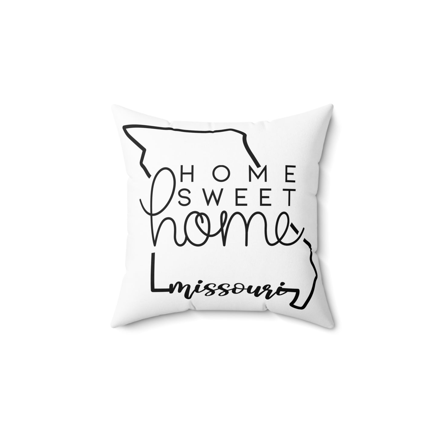 Home Sweet Home Missouri Decorative Pillow | Gift For Her | Home Decor | State Gift | Customized State Pillow