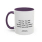 You Try You Fail Quote Mug | Movie Quote | Motivational TV Quote Mug | 11oz Accent Mug | 15oz Accent Mug
