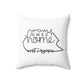 Home Sweet Home West Virginia Decorative Pillow | Gift For Her | Home Decor | State Gift | Customized State Pillow