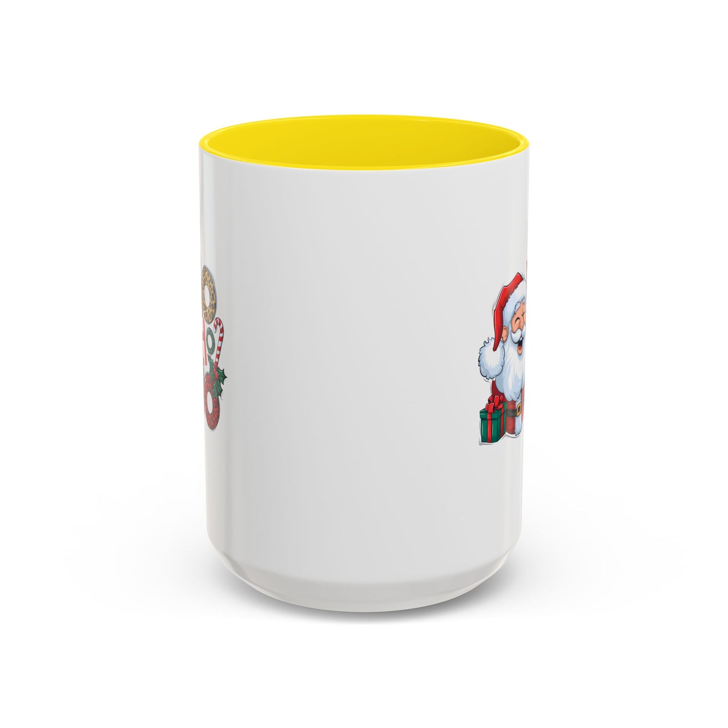 Santa Ho Ho Ho Christmas Mug | Gift Idea | Gift for Kids | Kids Christmas Gift Idea | Kids Mug | 11oz Accent Mug | 15oz Accent Mug