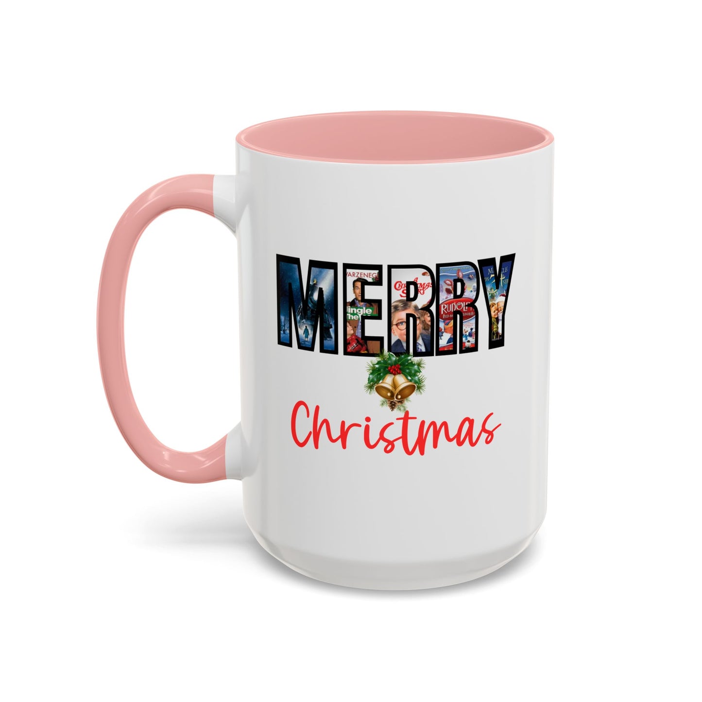Merry Christmas Nostalgic Movie Poster Mug | 11oz | 15oz | Christmas Gift | Funny Christmas Gift | Accent Mug