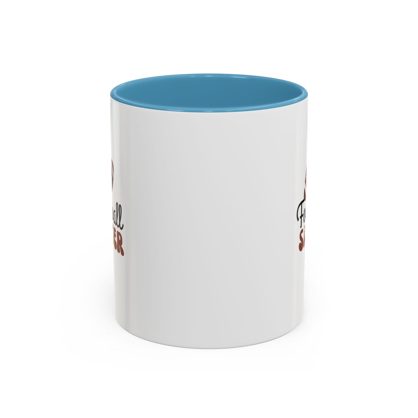 Football Sister Mug | Sports Fan Gift | Kids Mug | Sibling Gift | 11oz Accent Mug | 15oz Accent Mug