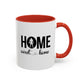 Male Football Mug | Sports Mug |11oz Accent Mug | 15oz Accent Mug | Football Mug | Home Sweet Home Mug