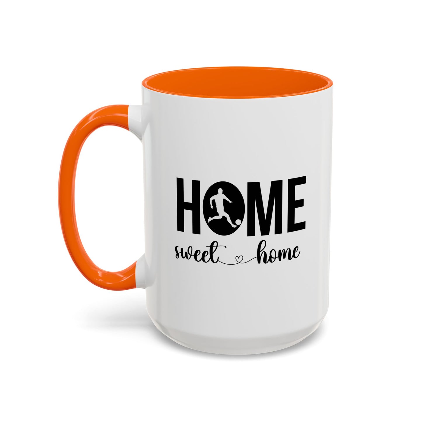 Male Soccer Player Home Sweet Home Mug | Soccer Gift | Sports Mug |11oz Accent Mug | 15oz Accent Mug