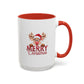 Reindeer Merry Christmas Mug | Merry Gift Idea | Gift for Kids | Kids Christmas Gift Idea | Kids Mug | 11oz Accent Mug | 15oz Accent Mug