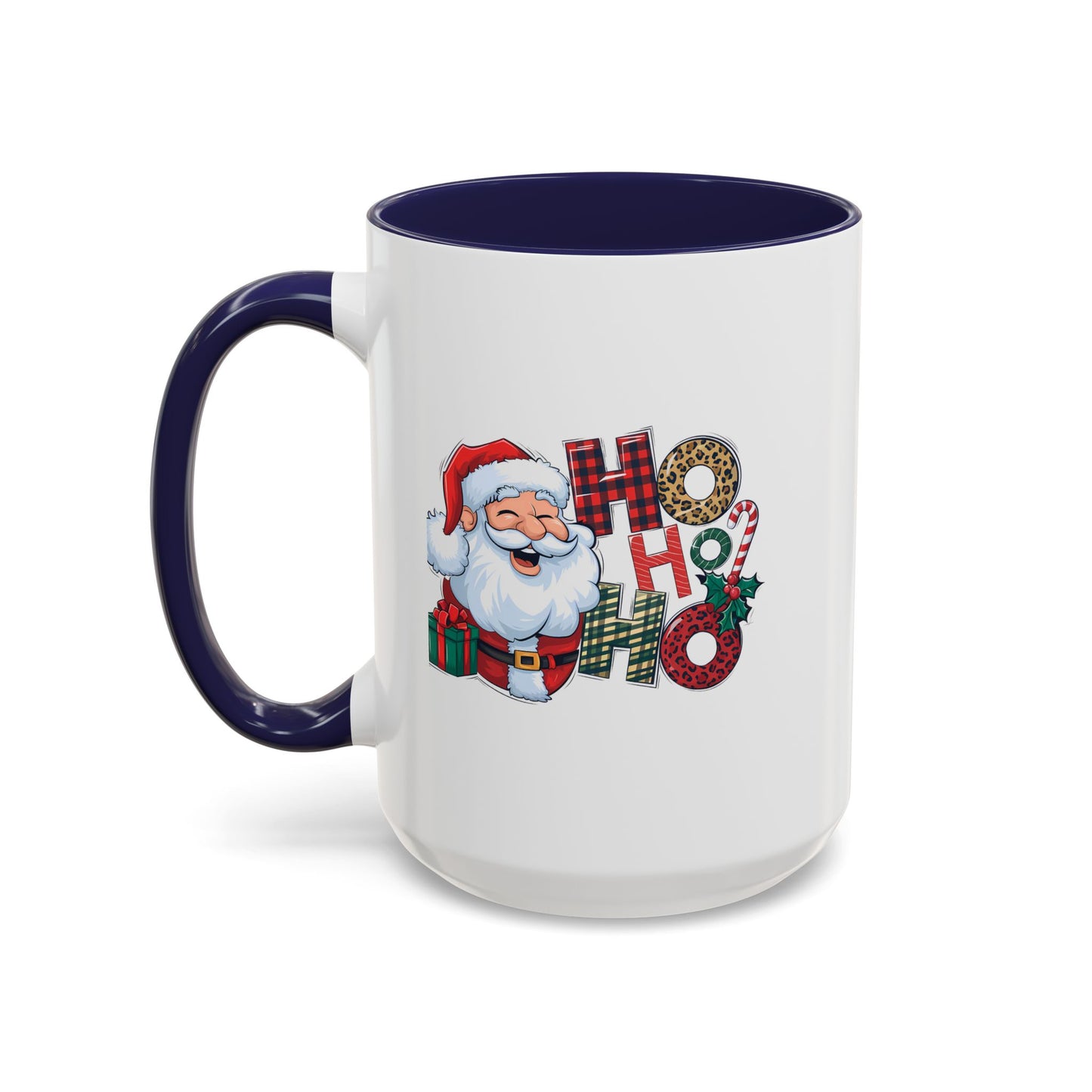 Santa Ho Ho Ho Christmas Mug | Gift Idea | Gift for Kids | Kids Christmas Gift Idea | Kids Mug | 11oz Accent Mug | 15oz Accent Mug