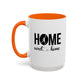 Male Basketball Player Gift Idea | Home Sweet Home Mug | Sports Mug |11oz Accent Mug | 15oz Accent Mug | Gift Idea