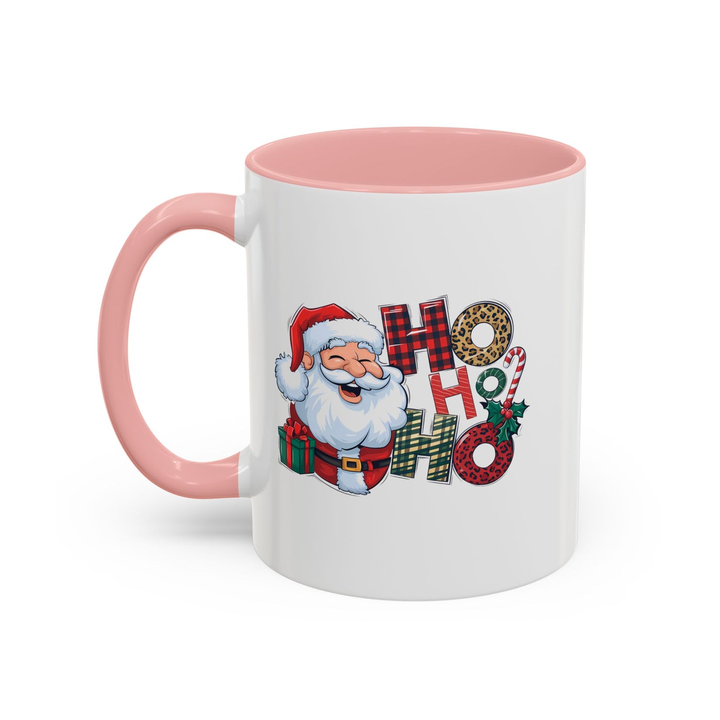 Santa Ho Ho Ho Christmas Mug | Gift Idea | Gift for Kids | Kids Christmas Gift Idea | Kids Mug | 11oz Accent Mug | 15oz Accent Mug