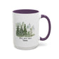 Hoa Hoa Hoa Movie Song | Forest Lover Gift | Fantasy Scifi Movie Gift | 11oz Accent Mug | 15oz Accent Mug