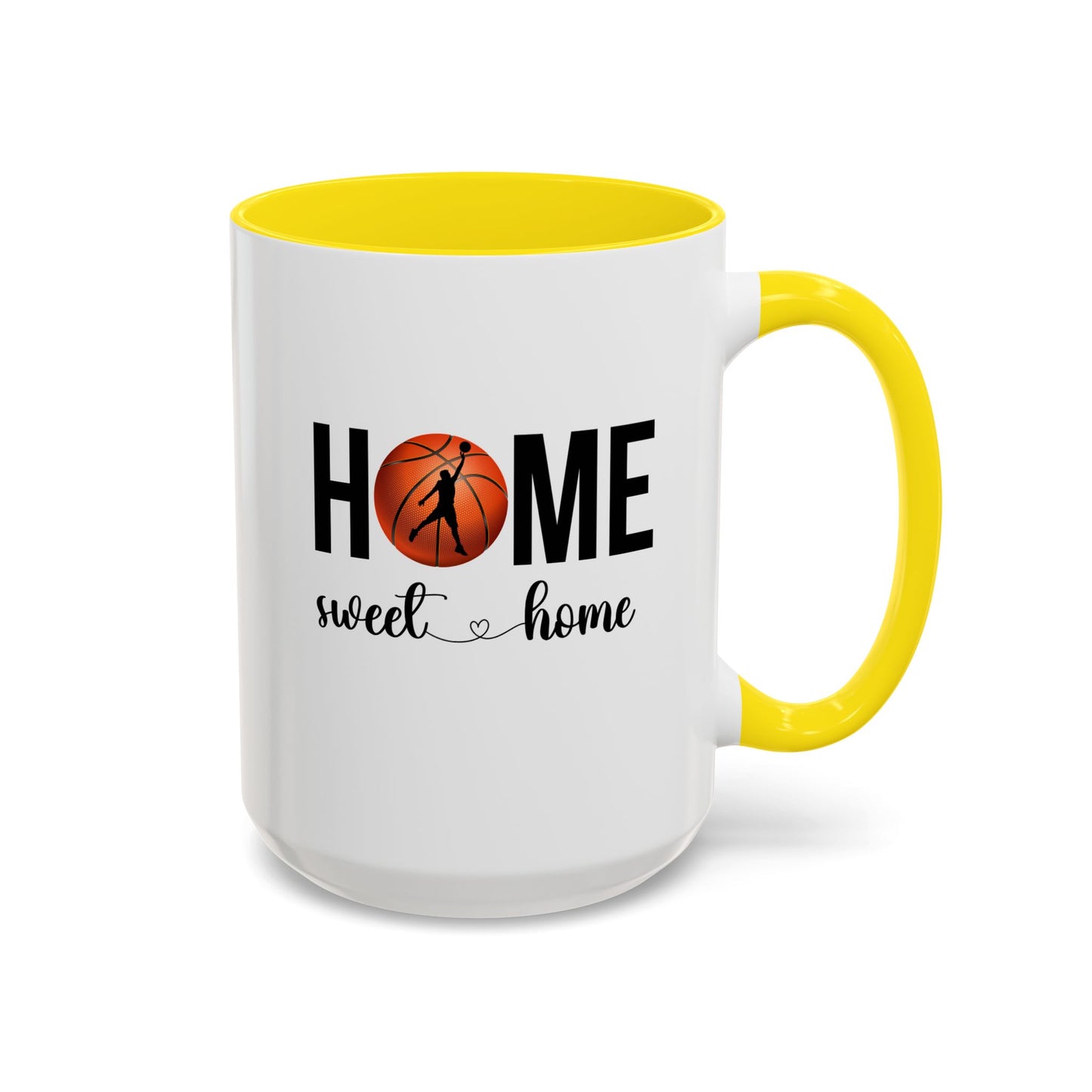 Male Basketball Player Mug | Home Sweet Home Mug | Sports Mug |11oz Accent Mug | 15oz Accent Mug | Gift Idea