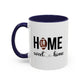 Male Football Home Sweet Home Mug | Sports Mug |11oz Accent Mug | 15oz Accent Mug | Football Mug