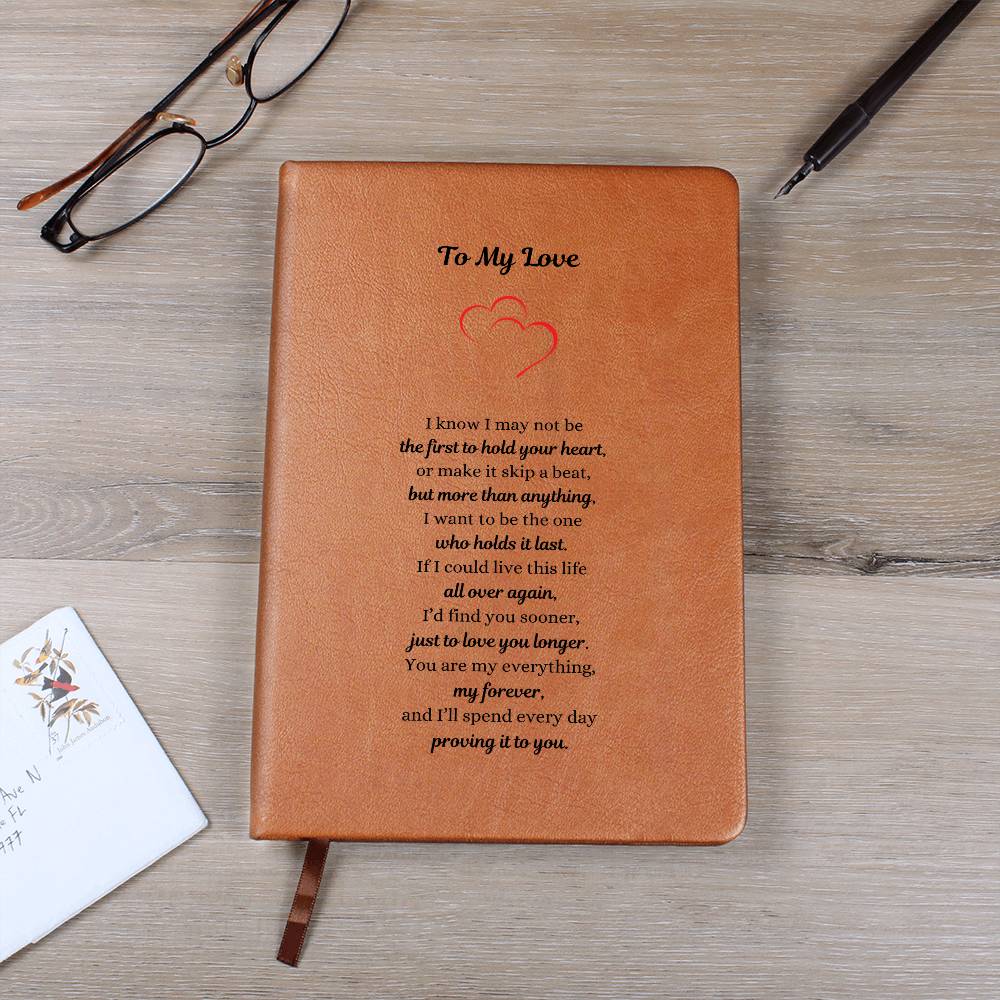 To My Love Journal Custom Love Letter Journal