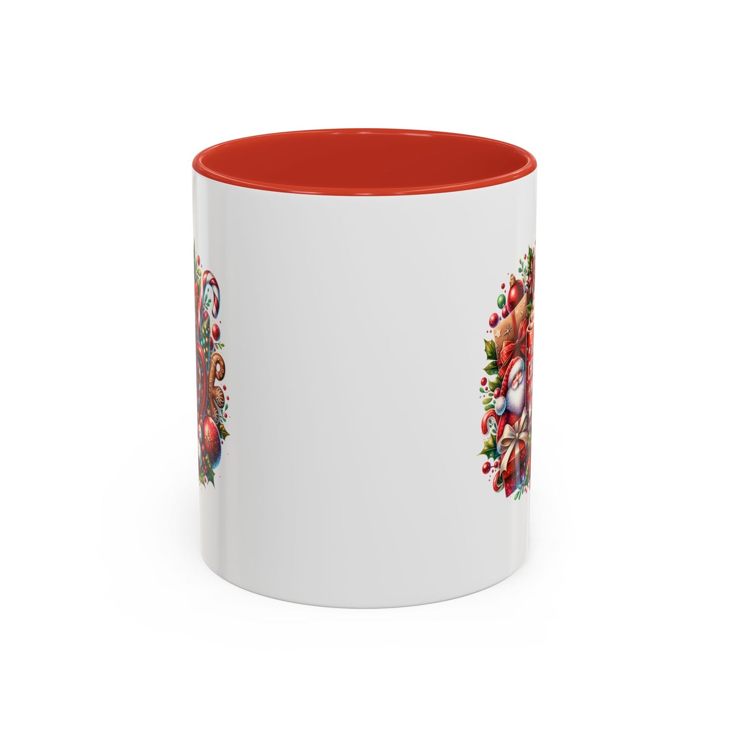 Cute Christmas Movie Watching Mug | Christmas Gift | Ceramic Christmas Gift | |11oz Accent Mug | 15oz Accent Mug