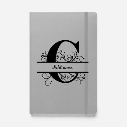 Personalized Monogram Journal Letter C | Leather Journal | Leather Hardcover Journal | Journaling Gift | Sketch | Self Care