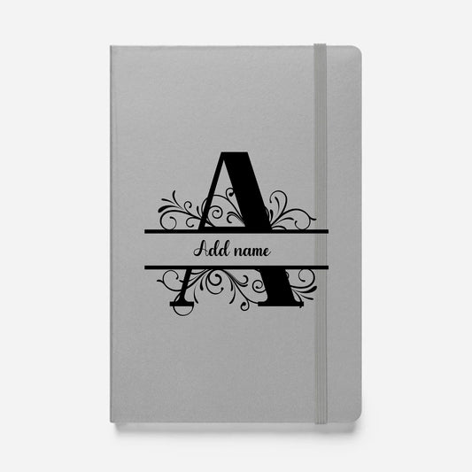 Personalized Leather Journal Letter A | Leather Hardcover Journal | Journaling Gift | Sketch book | Self Care