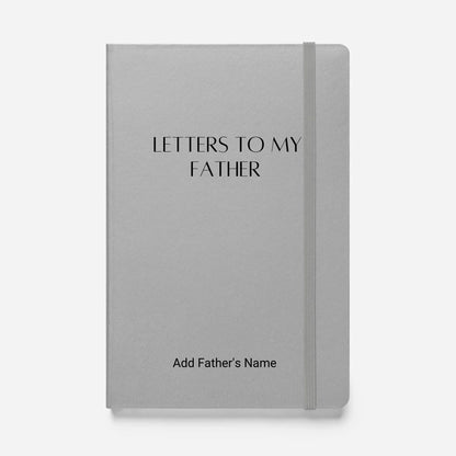Letters To My Father Journal | Self Help | Gratitude | Self Care | For Dad | Gift For Him | Leather Journal