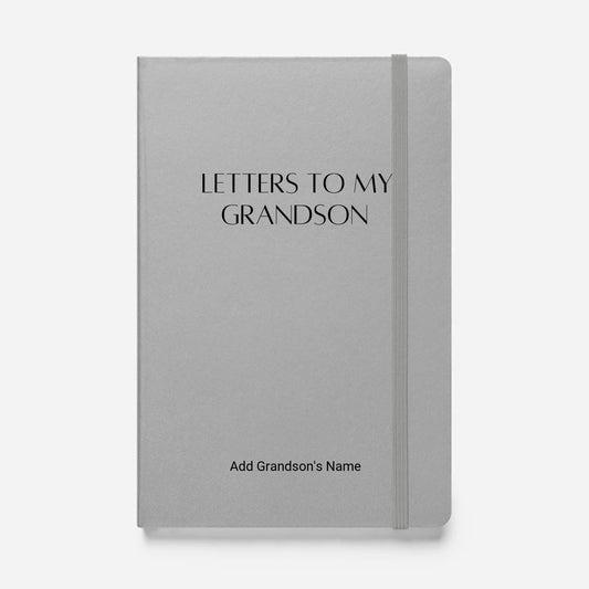 Letters To My Grandson Journal | Gift For Teens | Gift For Him | Leather Journal