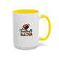 Football Sister Mug | Sports Fan Gift | Kids Mug | Sibling Gift | 11oz Accent Mug | 15oz Accent Mug