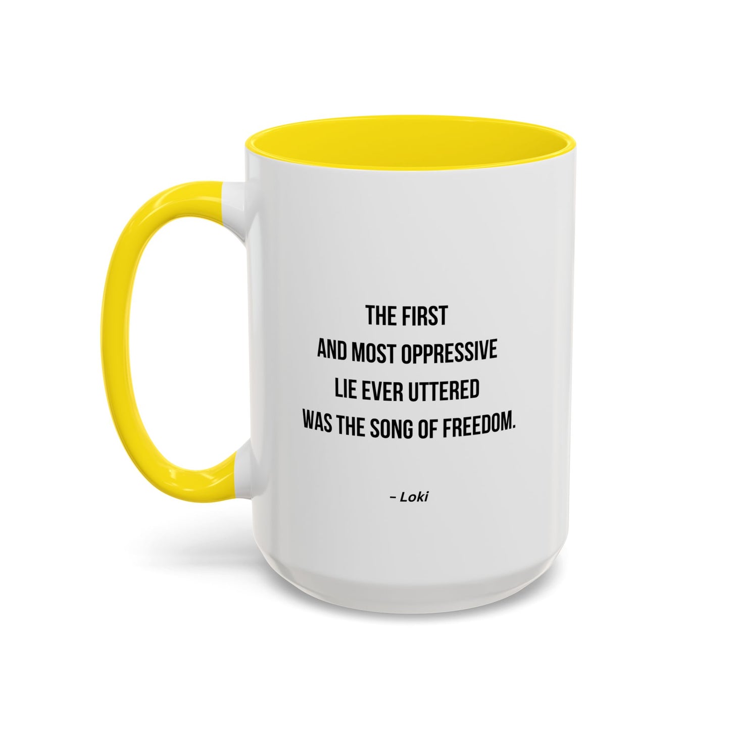 Motivational TV Quote Mug | Motivational Quote Mug | 11oz Accent Mug | 15oz Accent Mug