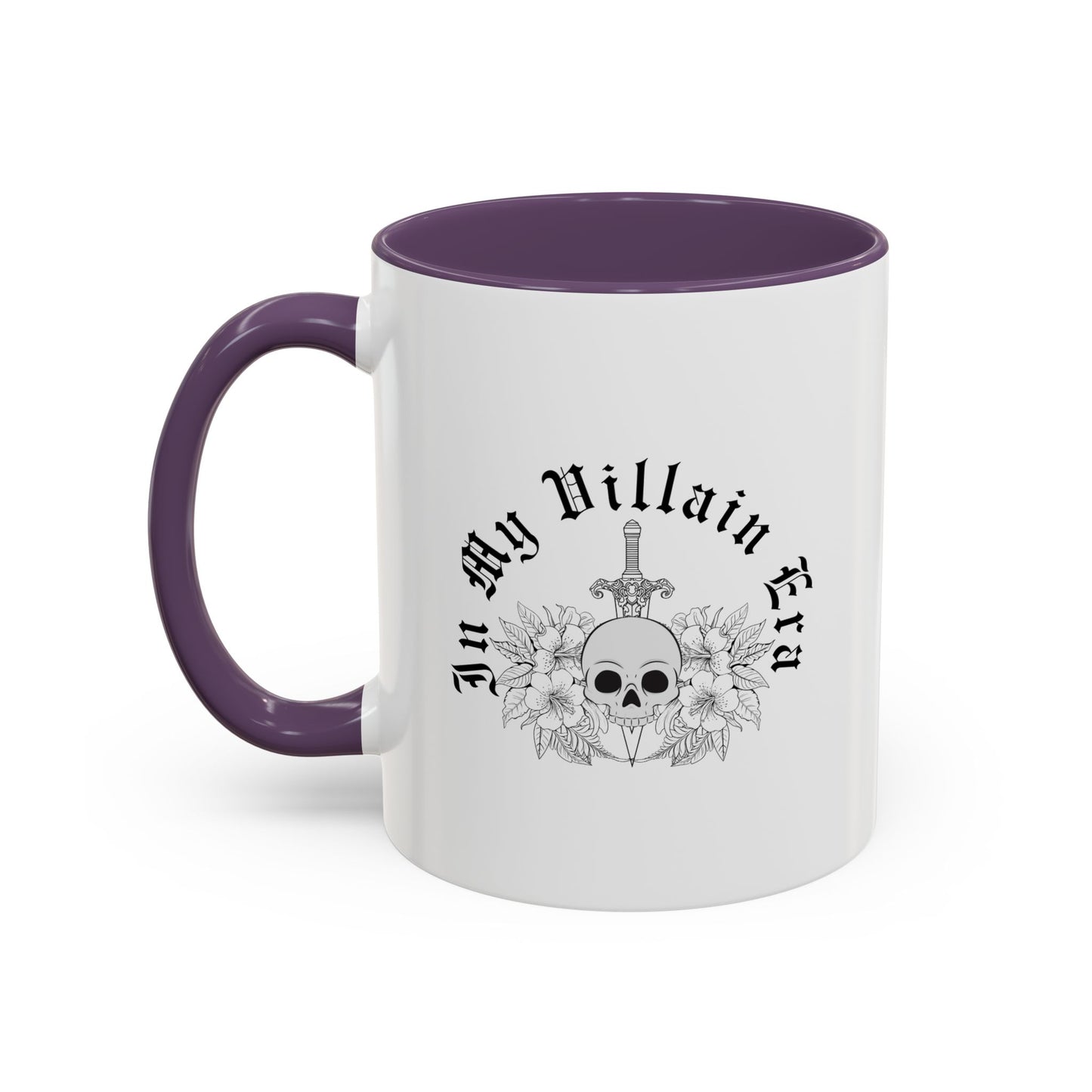 In My Villain Era Mug | Villain Era Accent Mug | Bad Girl | Bad Guy Vibe | 11oz Accent Mug | 15oz Accent Mug | Unique Ceramic Mug