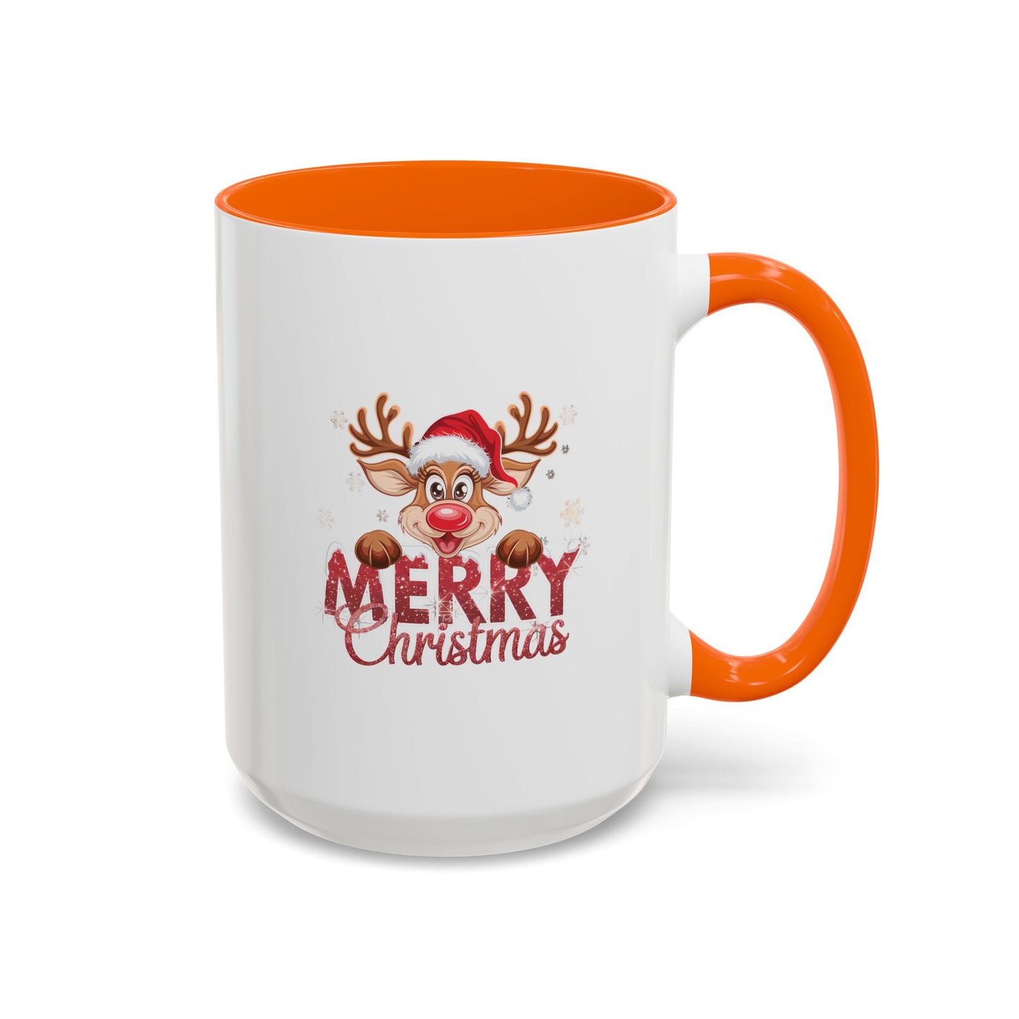 Reindeer Merry Christmas Mug | Merry Gift Idea | Gift for Kids | Kids Christmas Gift Idea | Kids Mug | 11oz Accent Mug | 15oz Accent Mug
