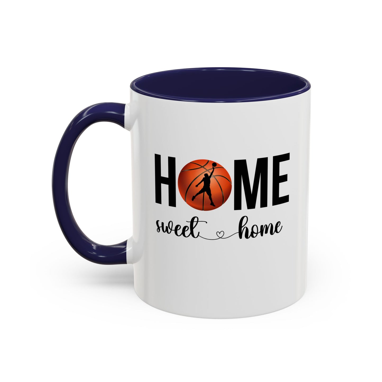 Male Basketball Player Mug | Home Sweet Home Mug | Sports Mug |11oz Accent Mug | 15oz Accent Mug | Gift Idea
