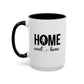 Male Football Mug | Sports Mug |11oz Accent Mug | 15oz Accent Mug | Football Mug | Home Sweet Home Mug