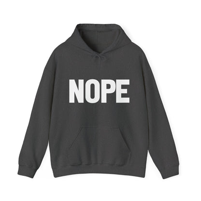 NOPE Unisex Hoodie | Motivational Gift For Her | Inspirational Quote