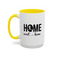 Male Soccer Player Home Sweet Home Mug | Soccer Gift | Sports Mug |11oz Accent Mug | 15oz Accent Mug