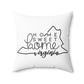 Home Sweet Home Virginia Decorative Pillow | Gift For Her | Home Decor | State Gift | Customized State Pillow
