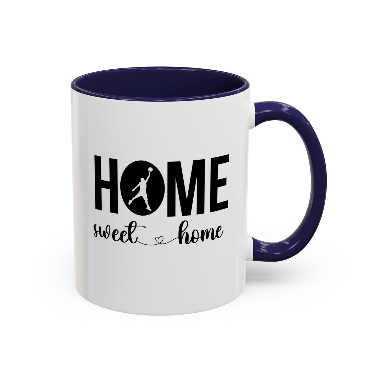 Male Basketball Player Gift Idea | Home Sweet Home Mug | Sports Mug |11oz Accent Mug | 15oz Accent Mug | Gift Idea