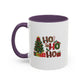 Ho Ho Ho Christmas Mug | Cute Christmas Tree Gift Mug | Christmas Gift | 11oz Accent Mug | 15oz Accent Mug