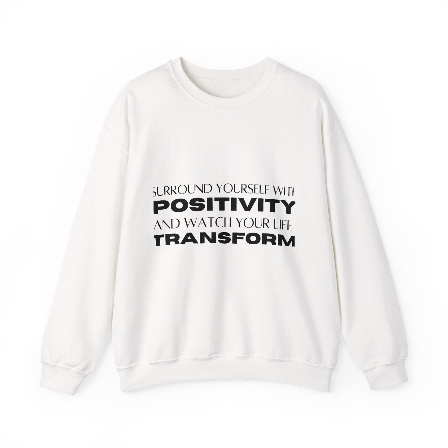 Watch Your Life Inspirational Quote Unisex Heavy Blend™ | Motivational Sweatshirt | Inspirational Gift | Gift For Her | Gift For Him