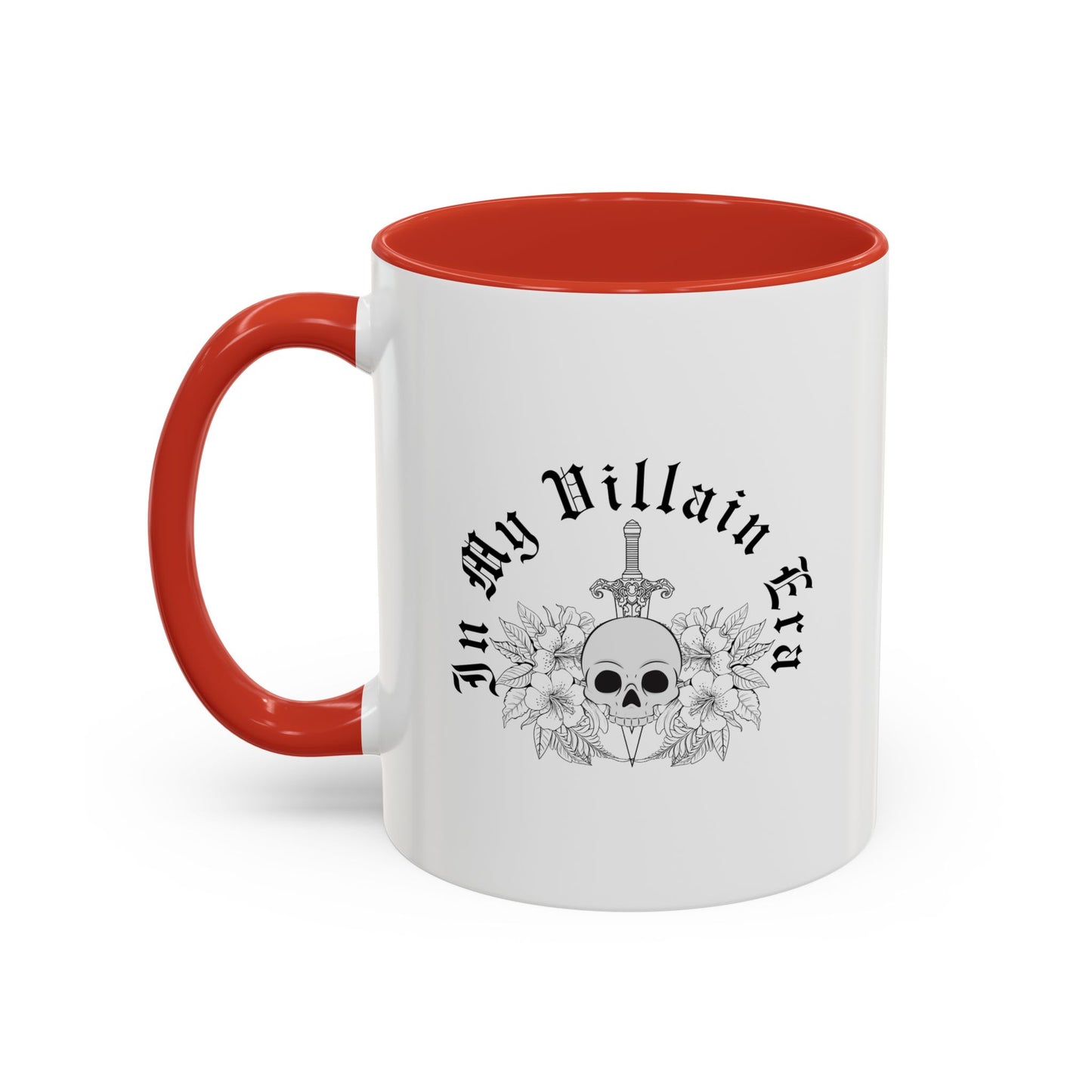 In My Villain Era Mug | Villain Era Accent Mug | Bad Girl | Bad Guy Vibe | 11oz Accent Mug | 15oz Accent Mug | Unique Ceramic Mug