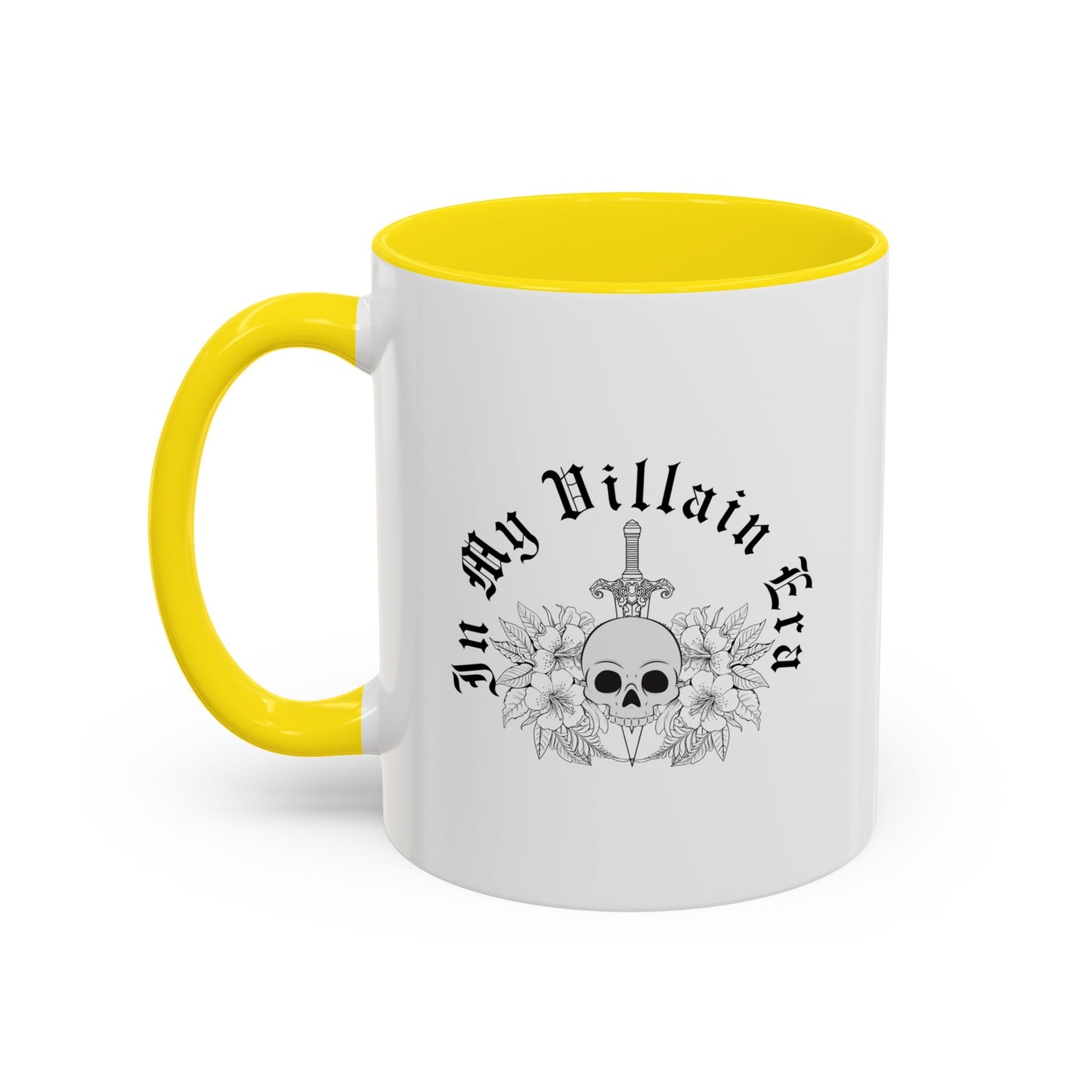In My Villain Era Mug | Villain Era Accent Mug | Bad Girl | Bad Guy Vibe | 11oz Accent Mug | 15oz Accent Mug | Unique Ceramic Mug
