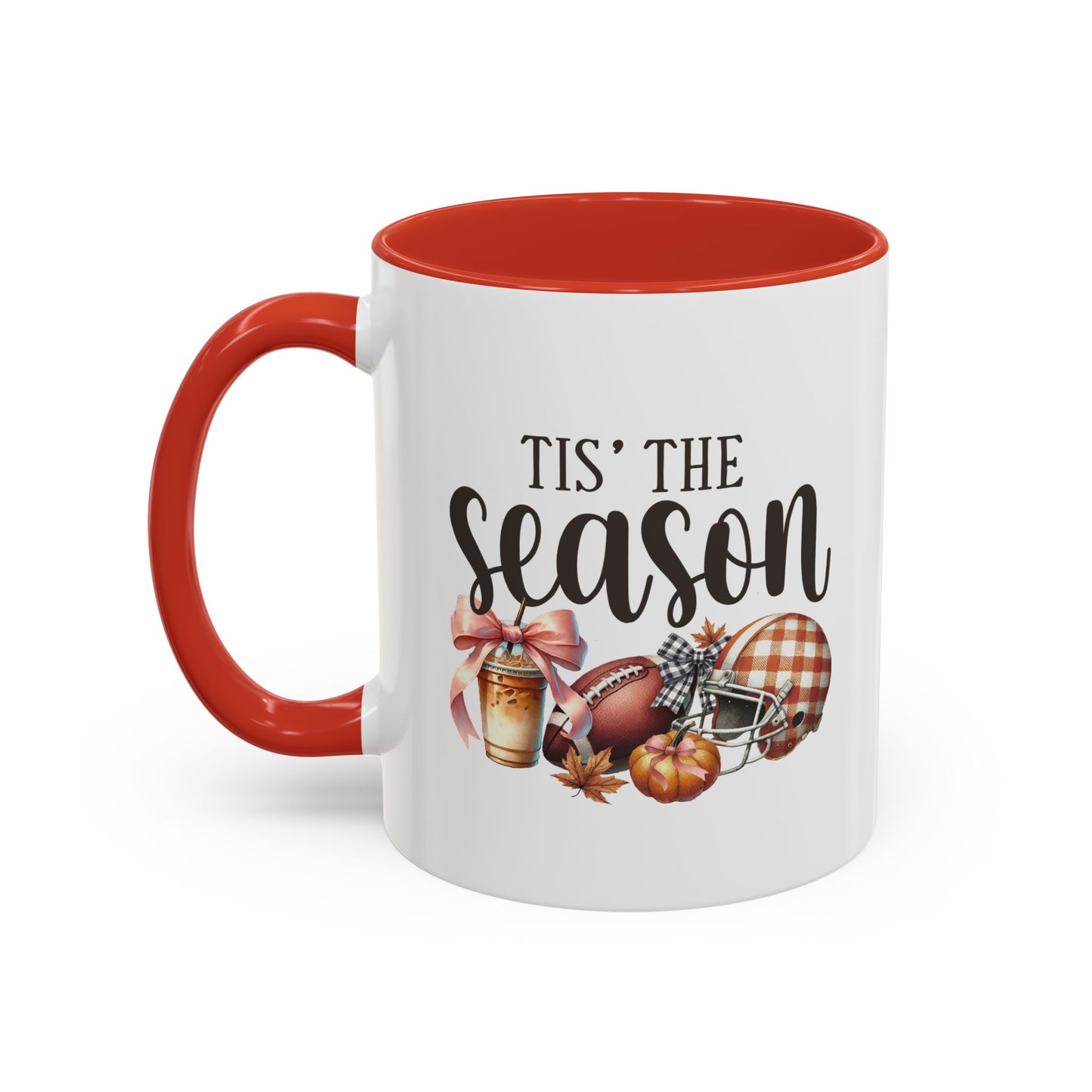 Tis The Season Fall Mug | Fall Season Mug | Gift for Her | Fall Mug | 11oz Accent Mug | 15oz Accent Mug