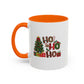 Ho Ho Ho Christmas Mug | Cute Christmas Tree Gift Mug | Christmas Gift | 11oz Accent Mug | 15oz Accent Mug