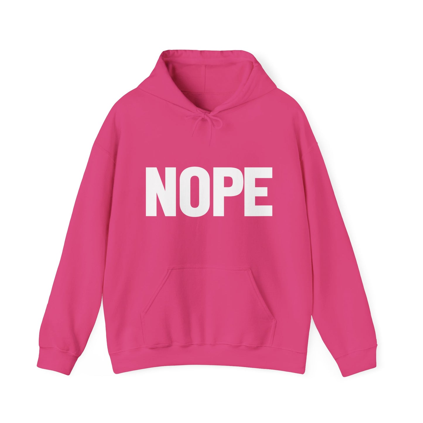 NOPE Unisex Hoodie | Motivational Gift For Her | Inspirational Quote