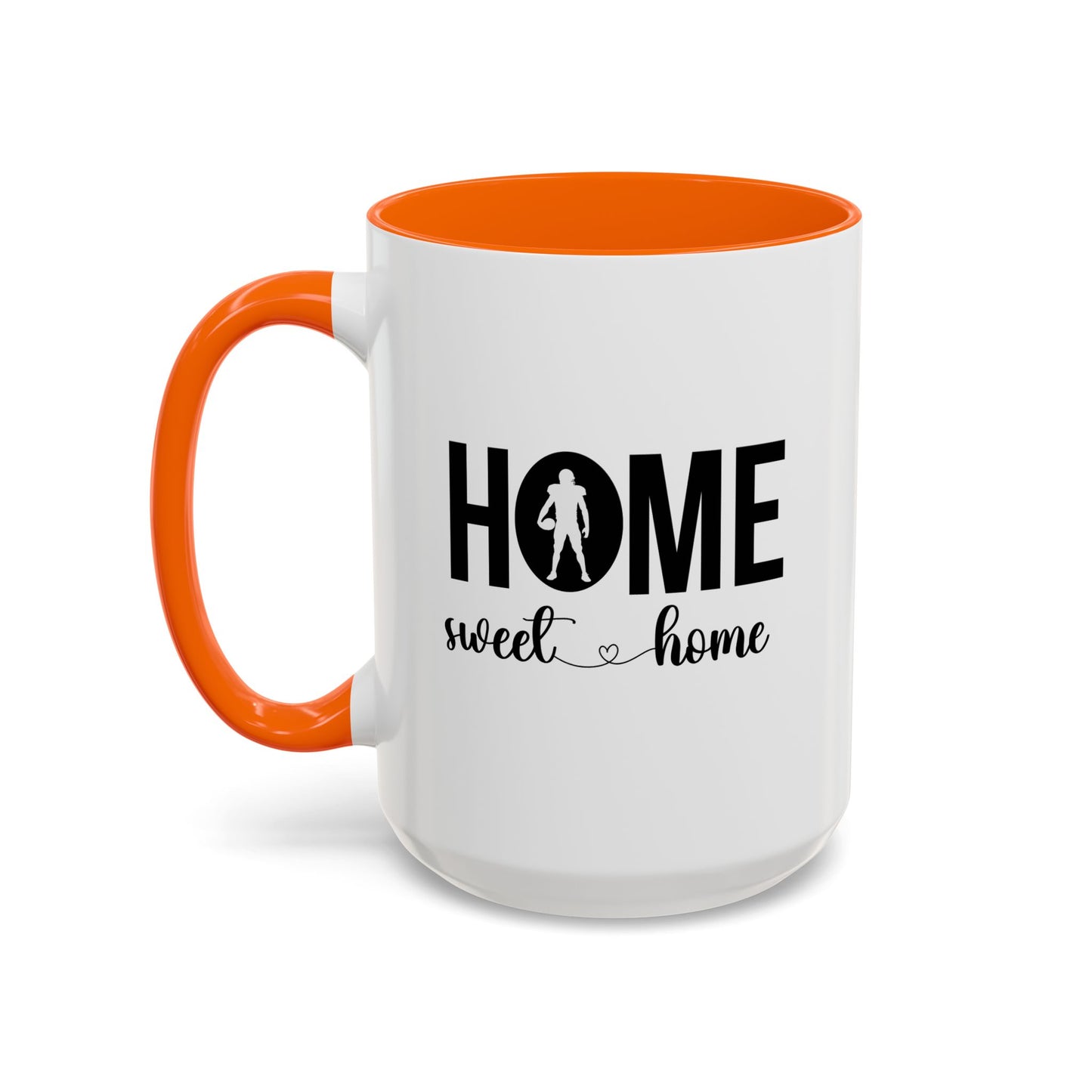 Male Football Mug | Sports Mug |11oz Accent Mug | 15oz Accent Mug | Football Mug | Home Sweet Home Mug